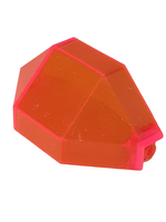 3x3x6 Space Paneel Ecke transparent neonorange