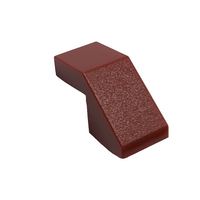 NEU Slope 45 2x1 with Cutout without Stud dunkelrot dark red