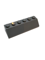2x6 Dachstein 45° neudunkelgrau dark bluish gray