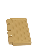 2x4 Klappe / Tür für Zug beige tan