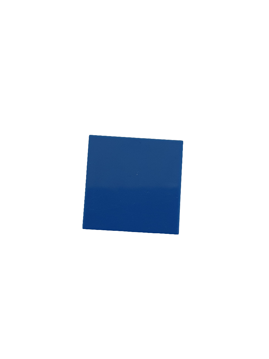 NEU Fliese 2 x 2 mit Nut blau