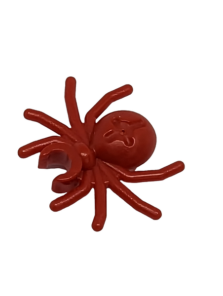 Tier Spinne mit Kreuz rot red