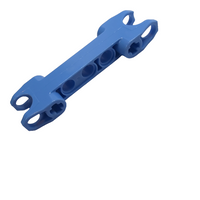 Technik 7M zweifaches Kugelgelenk geschlossen with 2 Ball Joint Sockets, Squared Ends, Closed Side Axle Holes mittelblau medium blue