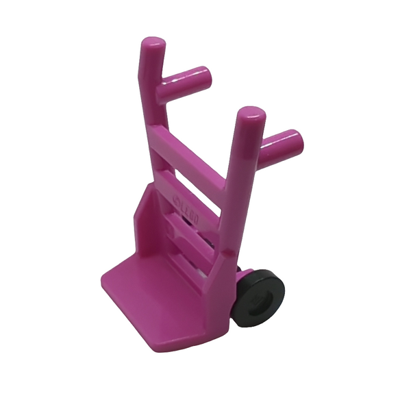 Utensil Minifigur Werkzeug Sackkarre knallpink dark pink