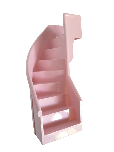 6x6x9 1/3 Treppe/Bogentreppe pink rosa