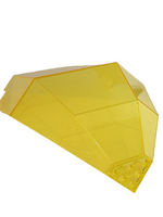 10x10x12 Dome Kuppel Paneel gebraucht; Kratzer! transparent gelb