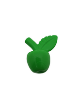 NEU Apfel mit Blatt mediumgrün
