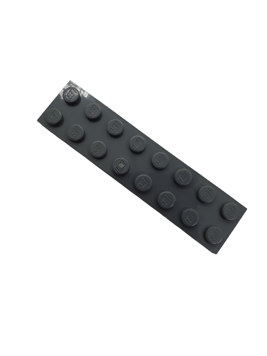 NEU Platte 2 x 8 neudunkelgrau