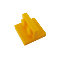 2x2 - 1x2 Winkelplatte Zentriert Halterung Bracket gelb Yellow