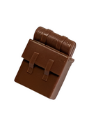 Minifigur Zubehör Rucksack Non-Opening neubraun reddish brown