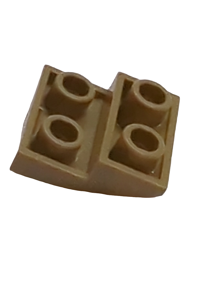 NEU Bogenstein 2 x 2 x 2/3 invertiert dunkelbeige
