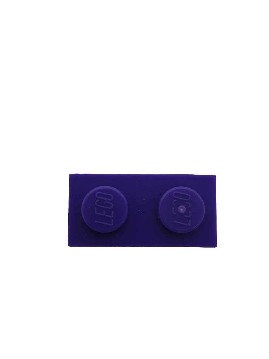 NEU Platte 1 x 2 lila