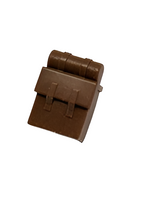 Minifigur Zubehör Rucksack Non-Opening altbraun brown