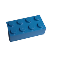 NEU Brick 2 x 4 dunkelazur dark azure