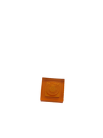 1x1 Platte transparent orange