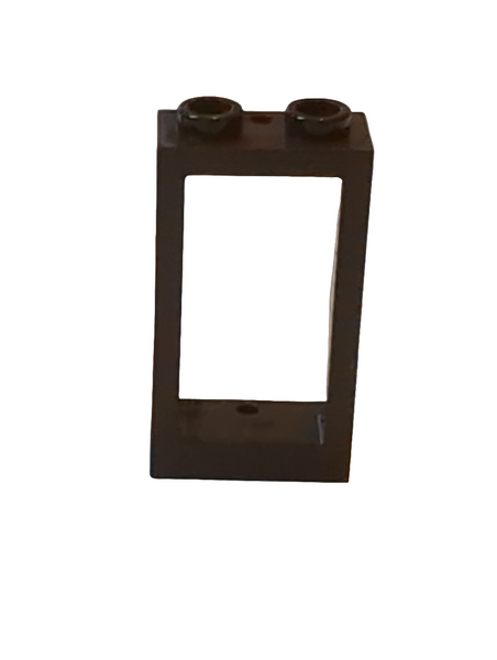 1x2x3 Fensterrahmen dunkelbraun dark brown