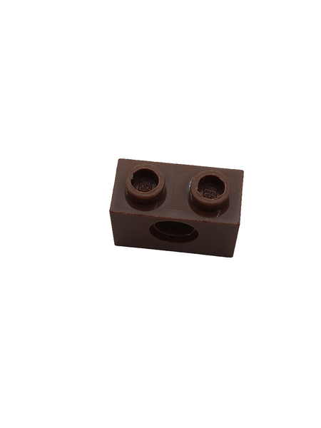 1x2 Technik Stein neubraun reddish brown