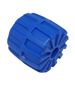 Rad aus Hartplastik 35x31mm mittel blau