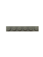 1x6 Platte althellgrau light gray