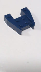 3x4 Keil mit Noppenkerben dunkelblau