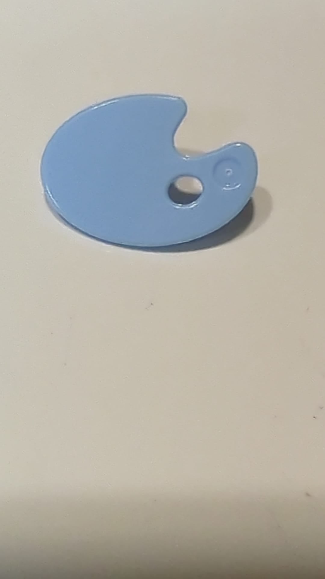 NEU Minifigur, Zubehör: Farbpalette hellblau