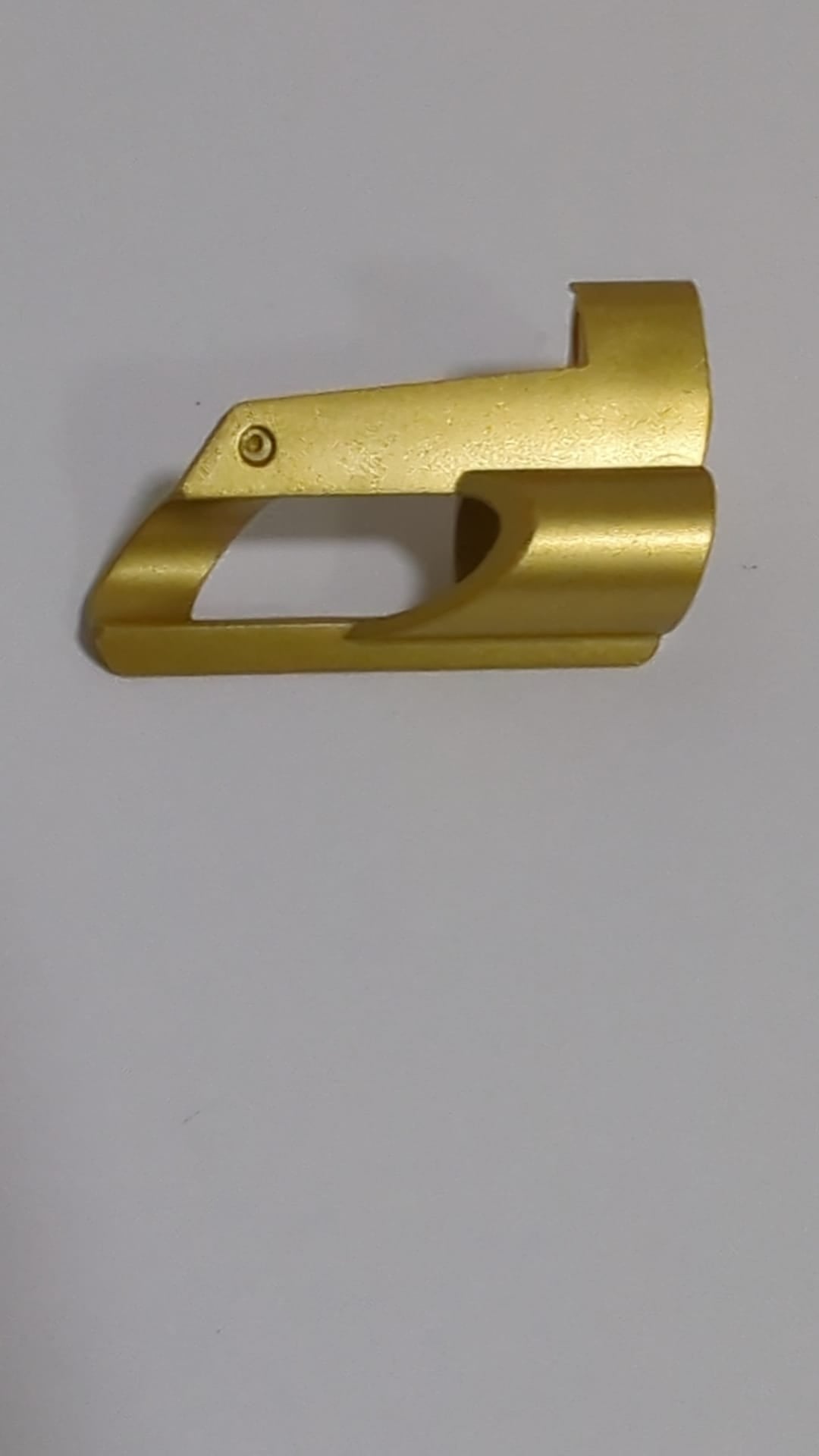 Technik Paneel Verkleidung klein kurz, großes Loch #5, Seite A, goldmetallic