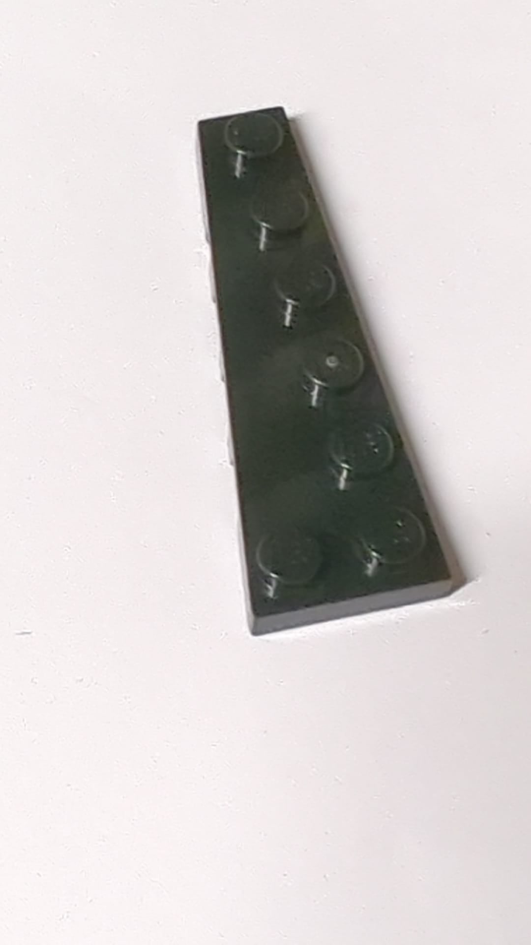 6x2 Keilplatte, links schwarz