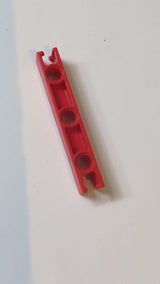 Znap-Träger 7, 3 Löcher rot