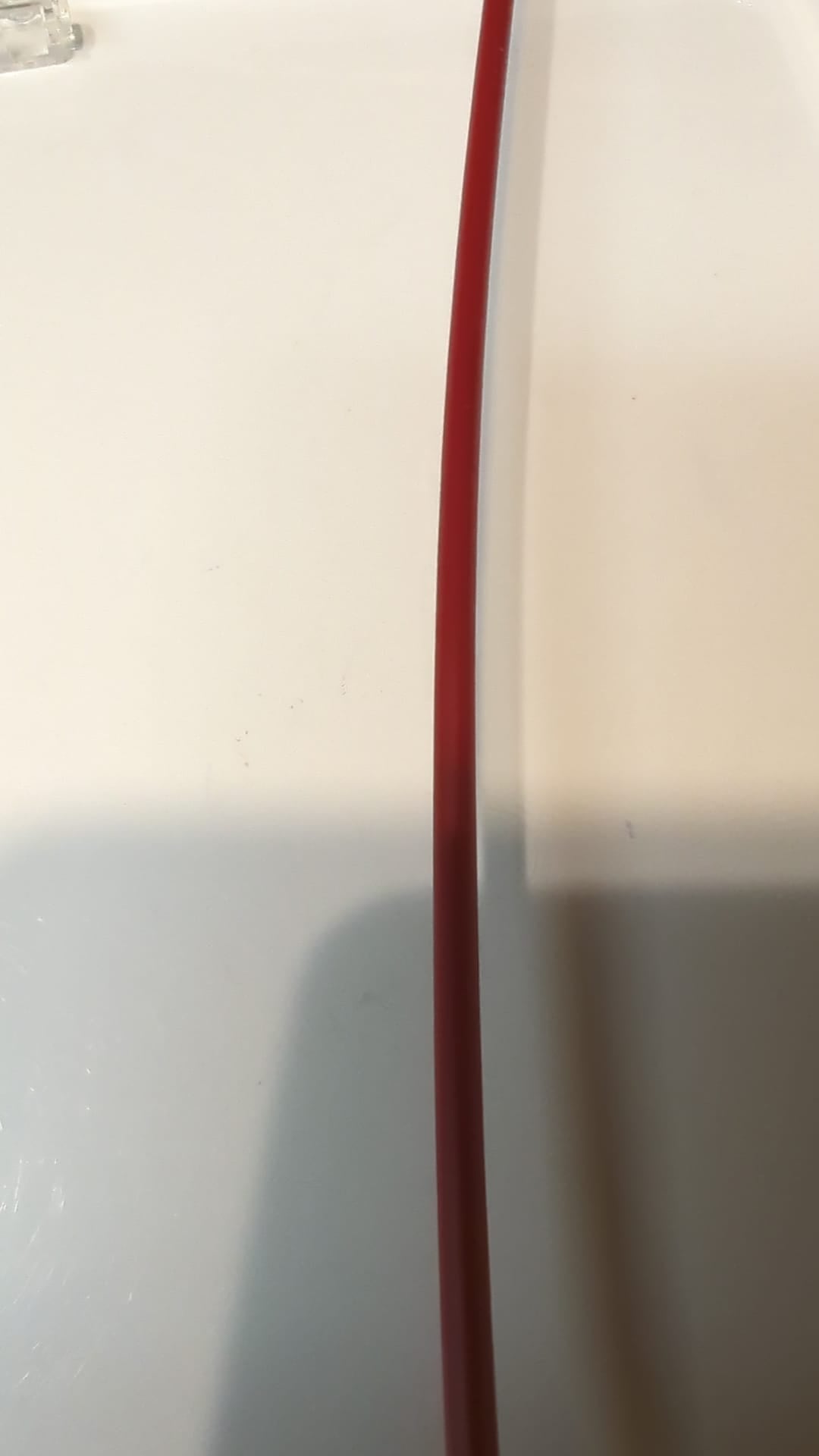 NEU Schlauch, starr 3 mm D. 43 L / 34,0 cm dunkelrot