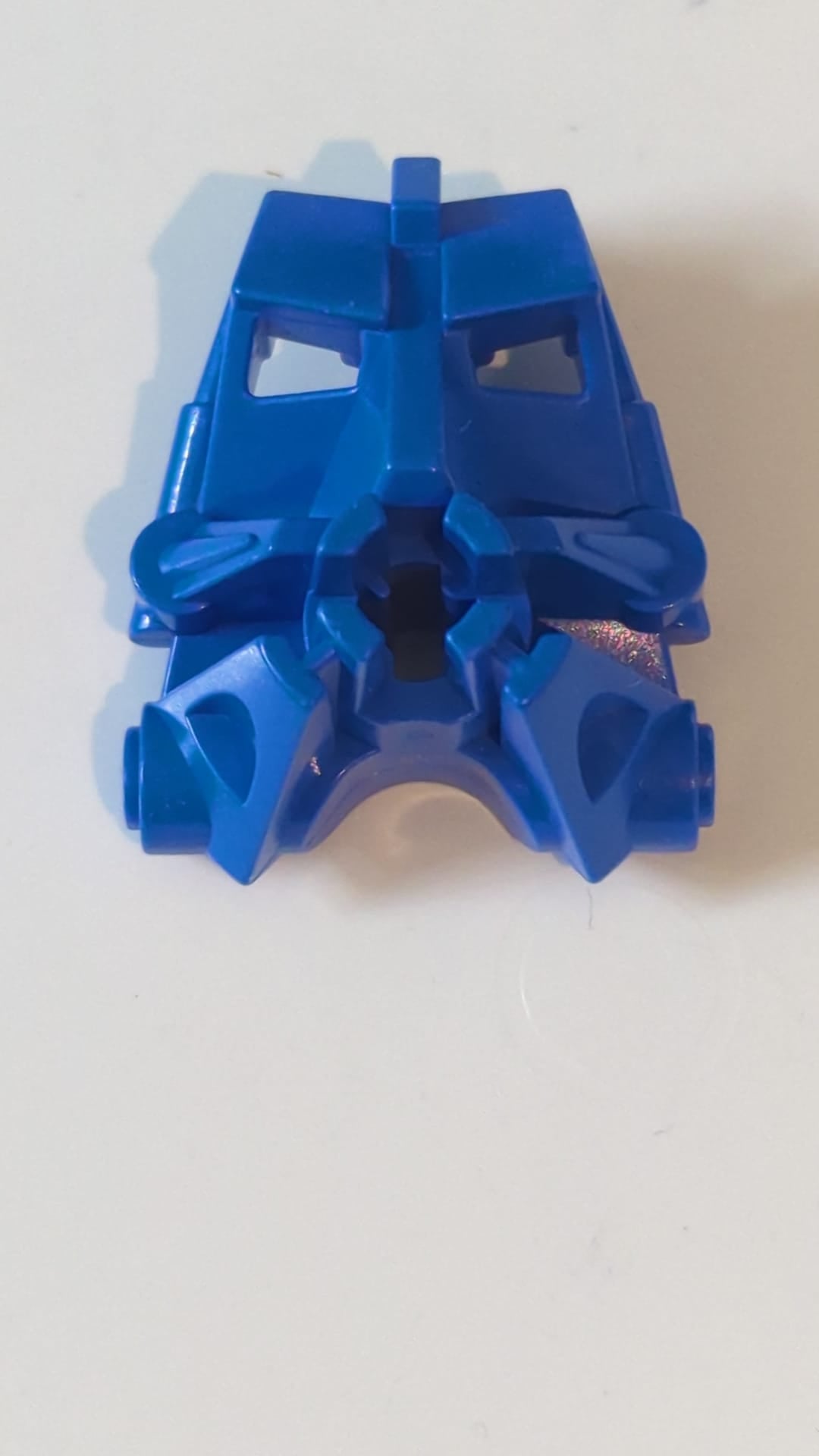 3x4x1 2/3 Bionicle-Kopf-Verbindungsblock blau