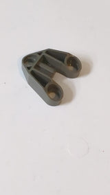 3x3 Technic, Stiftverbinder mit Achse und 3 Stiftlöchern altdunkelgrau
