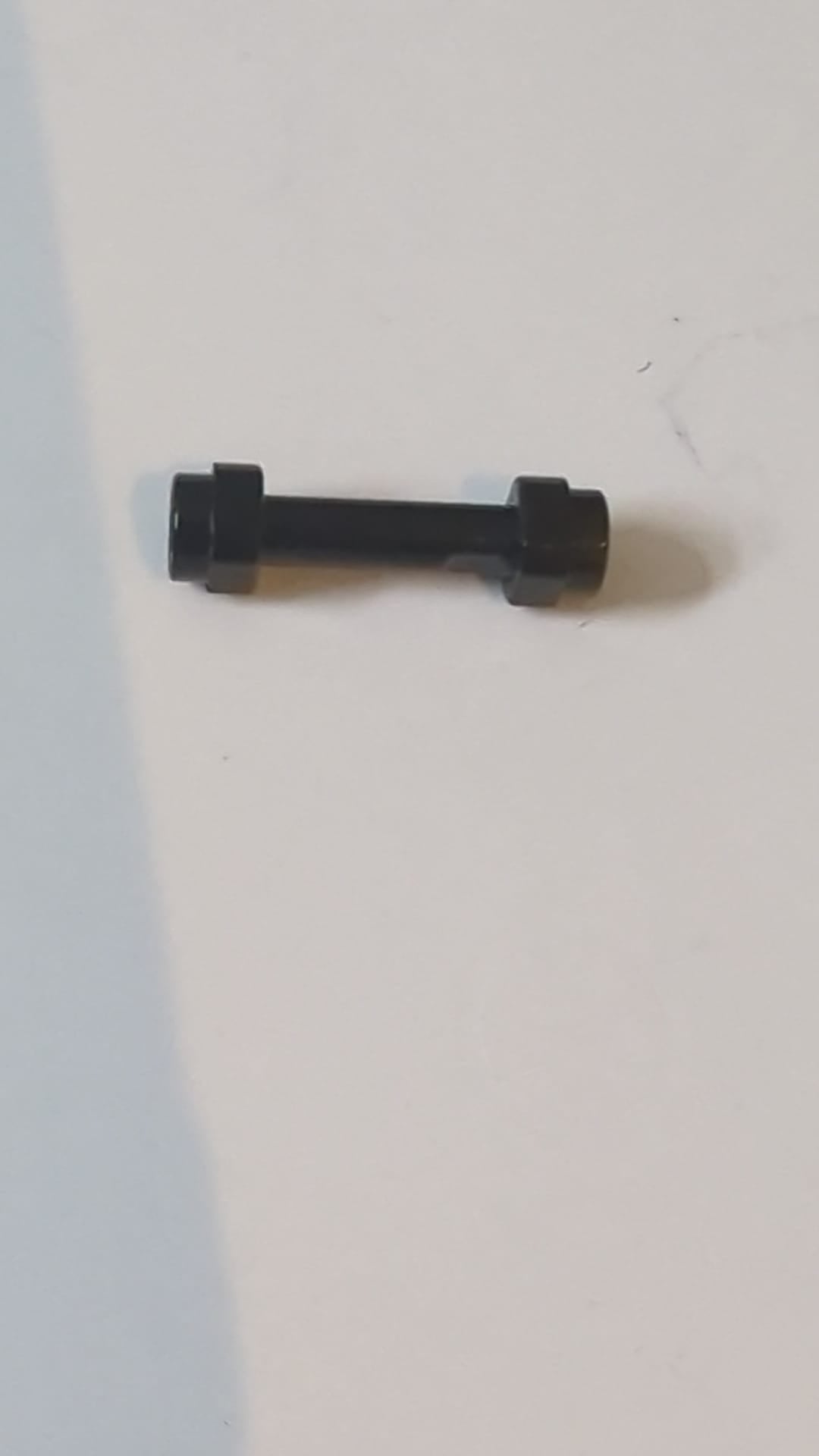 Minifigur, Waffengriff glatt ausgefahren schwarz