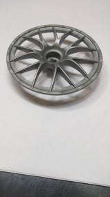 Radkappe 7-Speichen mit Achsloch - 56 mm Durchmesser - für Rad 44772 dunkles pearlsilber