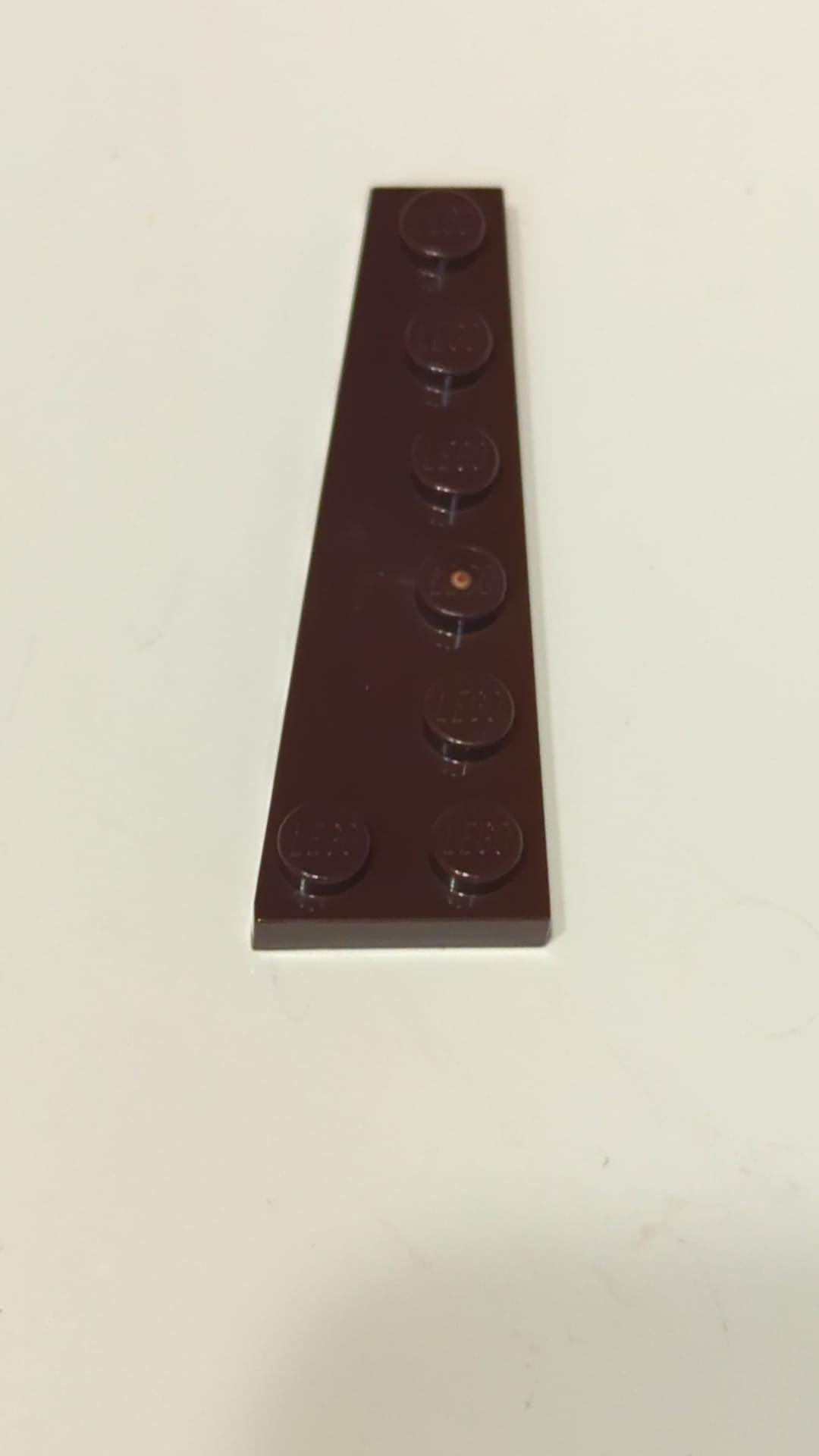 NEU 6 x 2 Keilplatte links dunkelbraun