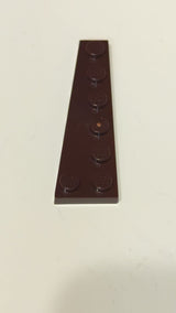 NEU 6 x 2 Keilplatte links dunkelbraun