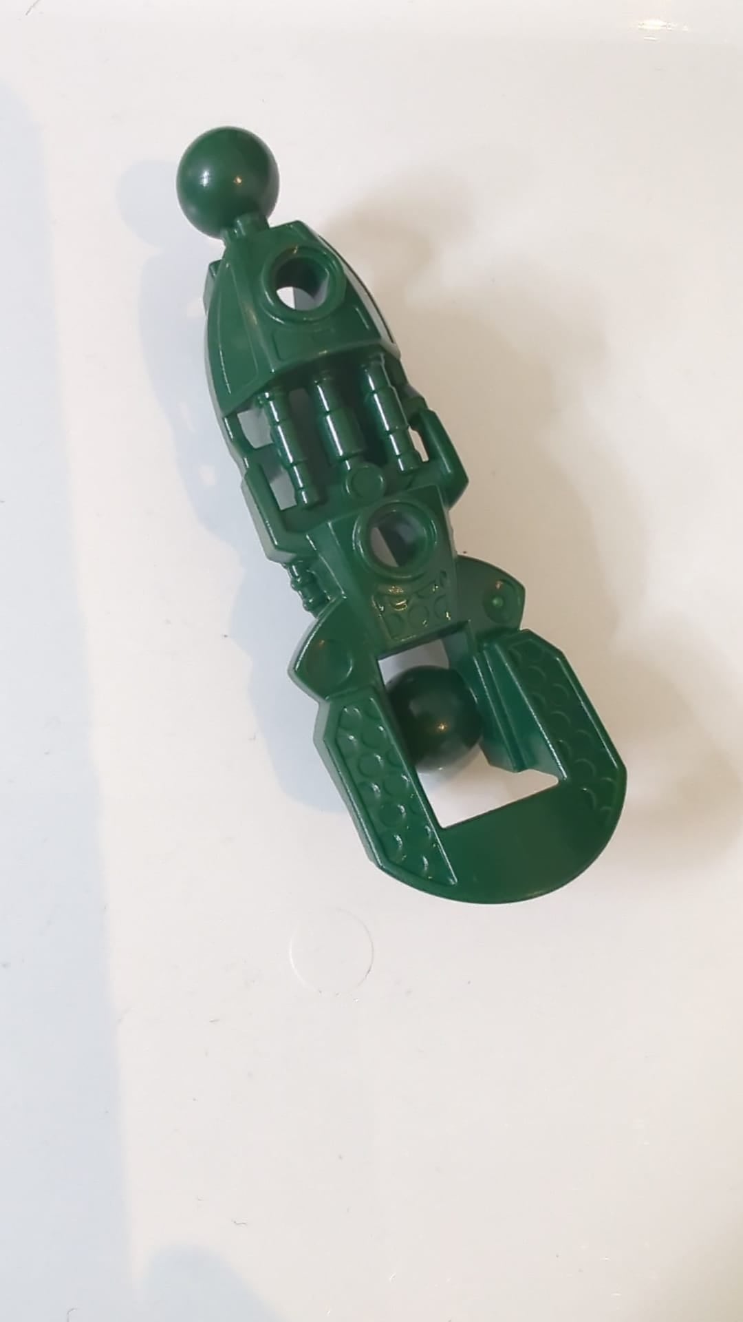 Bionicle Toa Inika Unterschenkel dunkelgrün