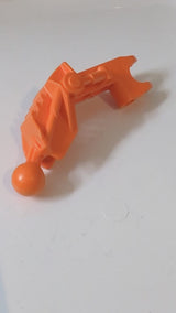 Bionicle Av-Matoran Beinsegment mit Kugelgelenk und Kugelpfanne orange