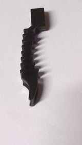 1x8 Projektilewerfer-Teil, Bionicle Thornax-Werfer Hälfte (Glatorian), Liftarm Ende schwarz