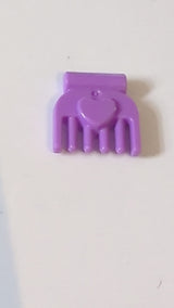 Freunde-Accessoires-Kamm, klein mit Herz lavendel (medium)