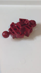 Bionicle Vahki Bein Unterteil dunkelrot