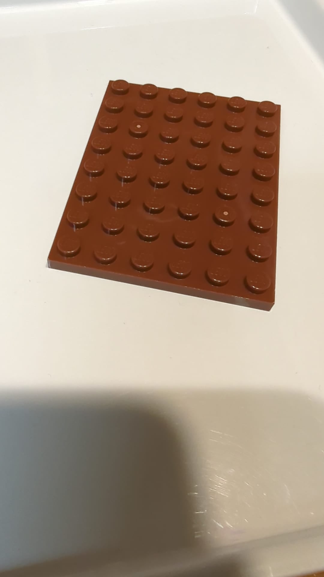 NEU 6 x 8 Platte neubraun
