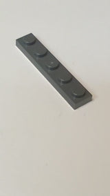 NEU 1 x 5 Platte neudunkelgrau