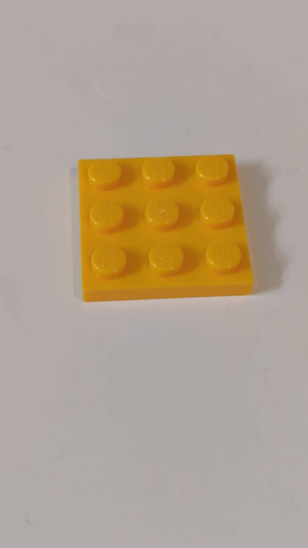 3x3 Platte hellorange