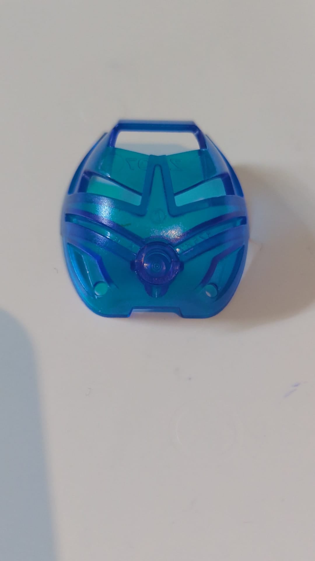 Bionicle-Maske Ruru Turaga transparent dunkelblau