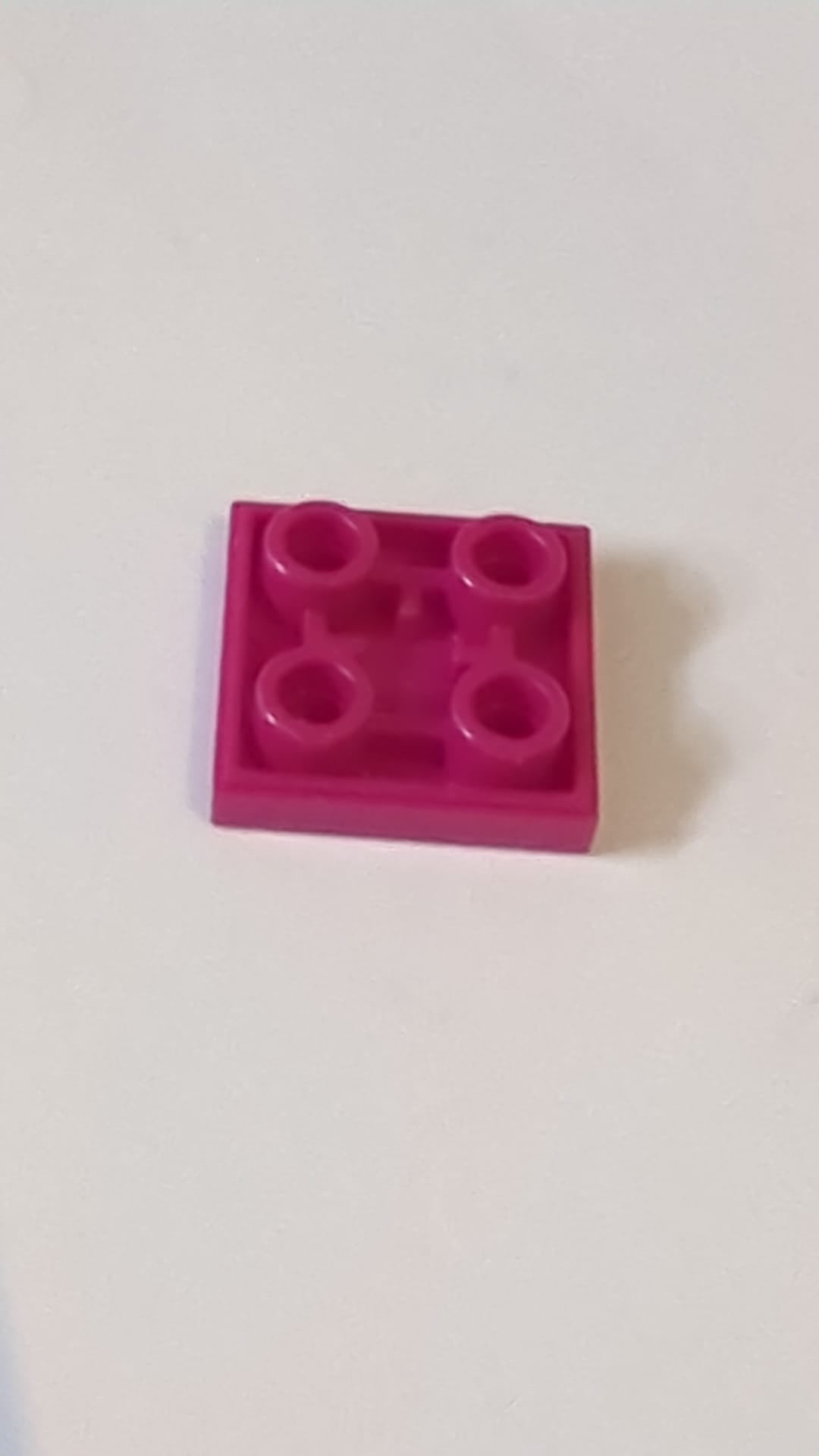 2x2 Fliese modifiziert invertiert magenta