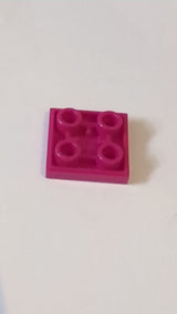 2x2 Fliese modifiziert invertiert magenta