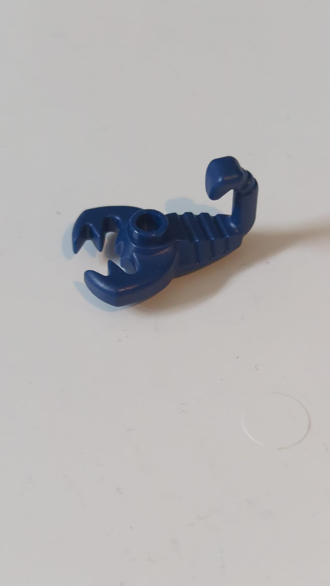 Skorpion dunkelblau