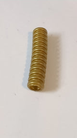 Schlauch, gerippt, 7 mm Durchmesser, 4 l / 3,2 cm pearlgold