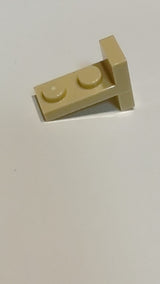 NEU Klammer 1 x 2 - 2 x 1 zentriert beige