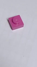 NEU 1x1 Platte knallpink (dunkelpink)